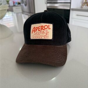 New Era Aperol Apres Ski Hat Cap SnapBack Corduroy Aspen Limited Edition Custom